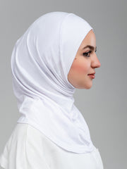 Full-Neck Ultra Under Scarf- White