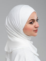 Full-Neck Ultra Under Scarf- Half White