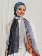 Chiffon Artistic Scarf -D21