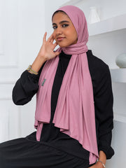 Premium Jersey Scarf- Rosy