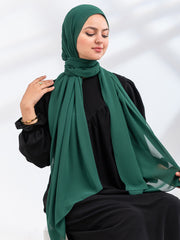 Premium Essential Chiffon- Lotus Green