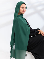 Premium Essential Chiffon- Lotus Green