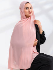 Premium Essential Chiffon- Pink Brown