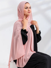 Premium Essential Chiffon- Pink Brown