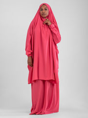 Isdal Pray Set Two-PC Viscose -Dark Pink