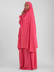 Isdal Pray Set Two-PC Viscose -Dark Pink