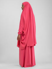 Isdal Pray Set Two-PC Viscose -Dark Pink