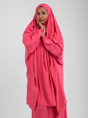 Isdal Pray Set Two-PC Viscose -Dark Pink