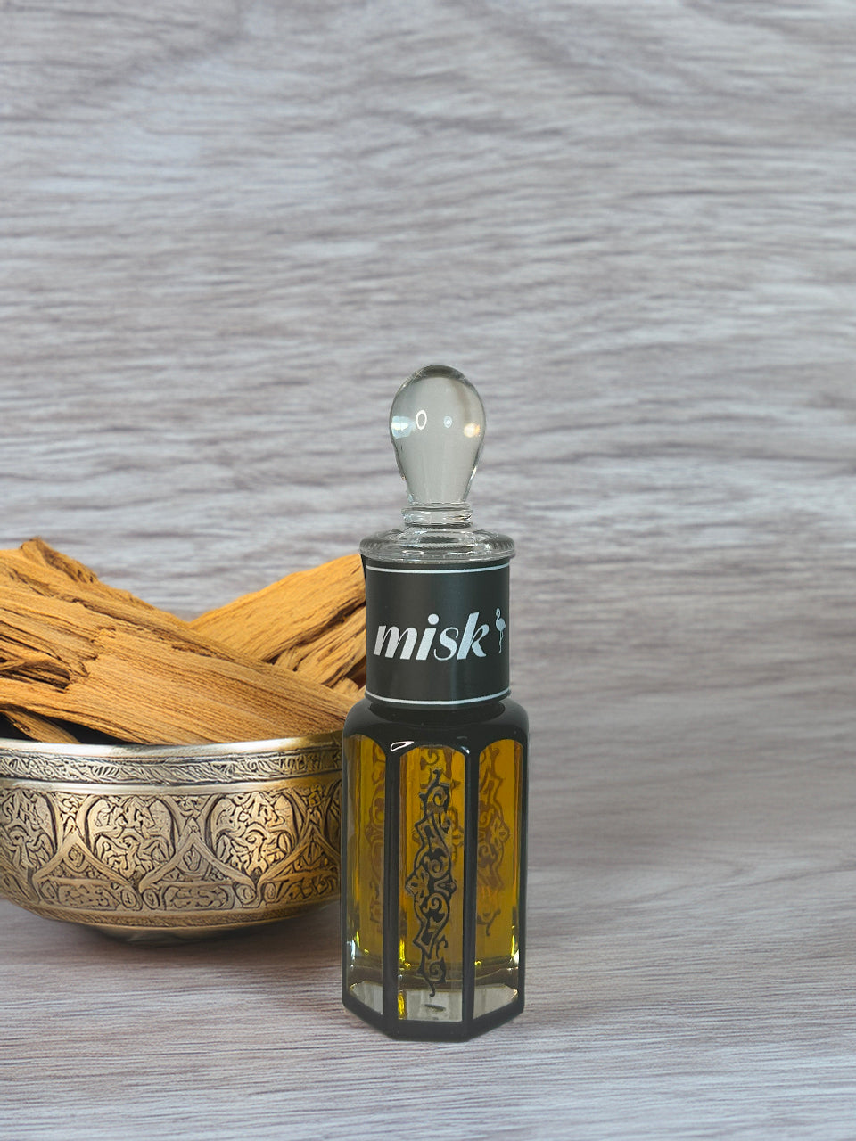 Sandalwood Attar oil oriental perfume fragrance oil by Misk perfumes USA 